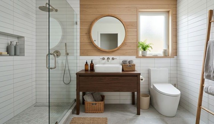 salle de bains rénovée